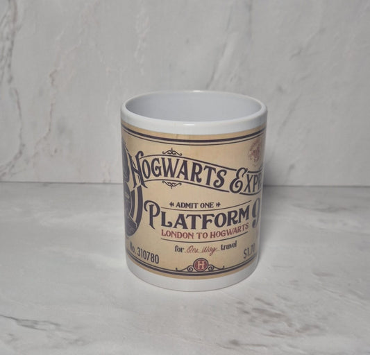 TAZA BILLETE HOGWARTS EXPRESS