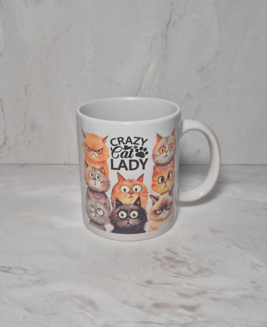 TAZA DE LA LOCA DE LOS GATOS